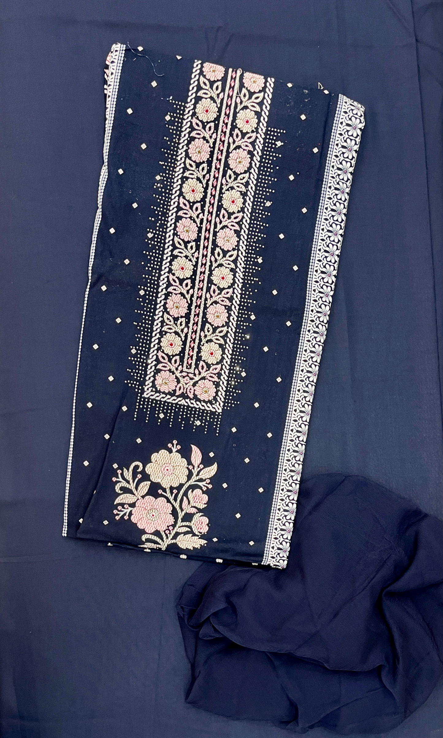 Daily Wear Rayon Unstitched Suit Set with Dupatta – Soft & Comfortable