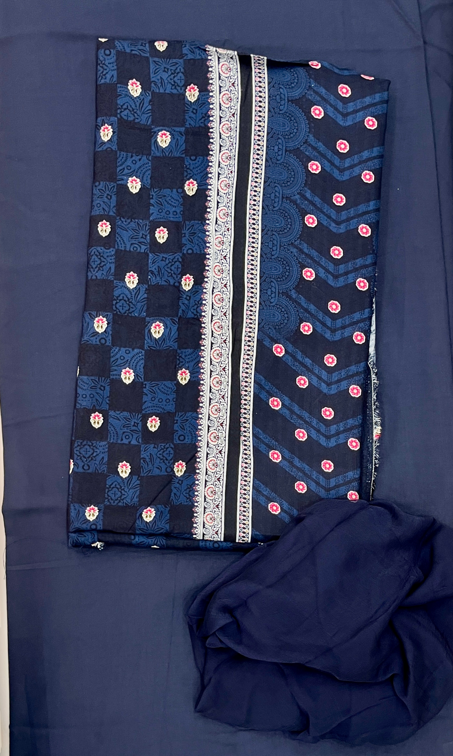 Daily Wear Rayon Unstitched Suit Set with Dupatta – Soft & Comfortable