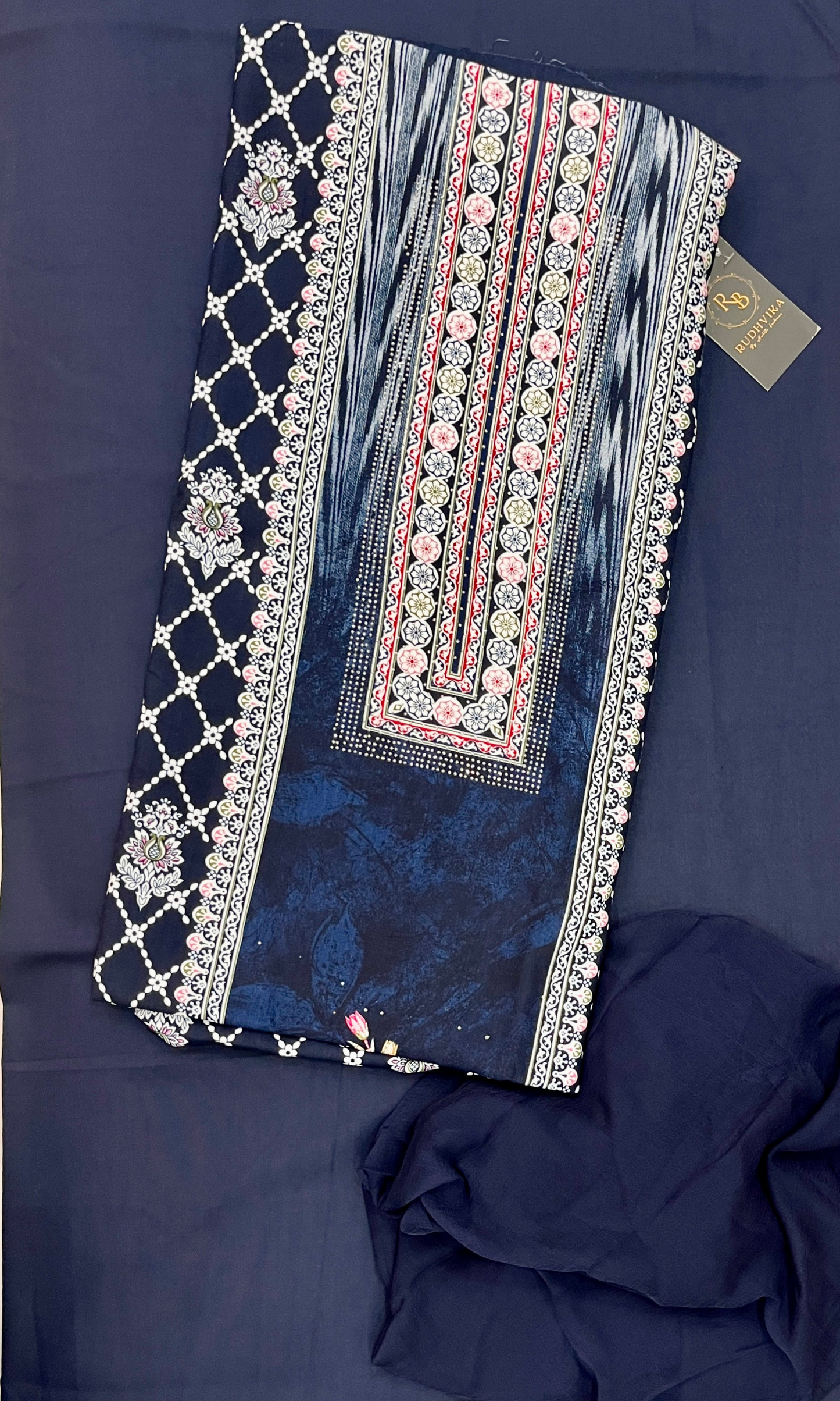 Daily Wear Rayon Unstitched Suit Set with Dupatta – Soft & Comfortable
