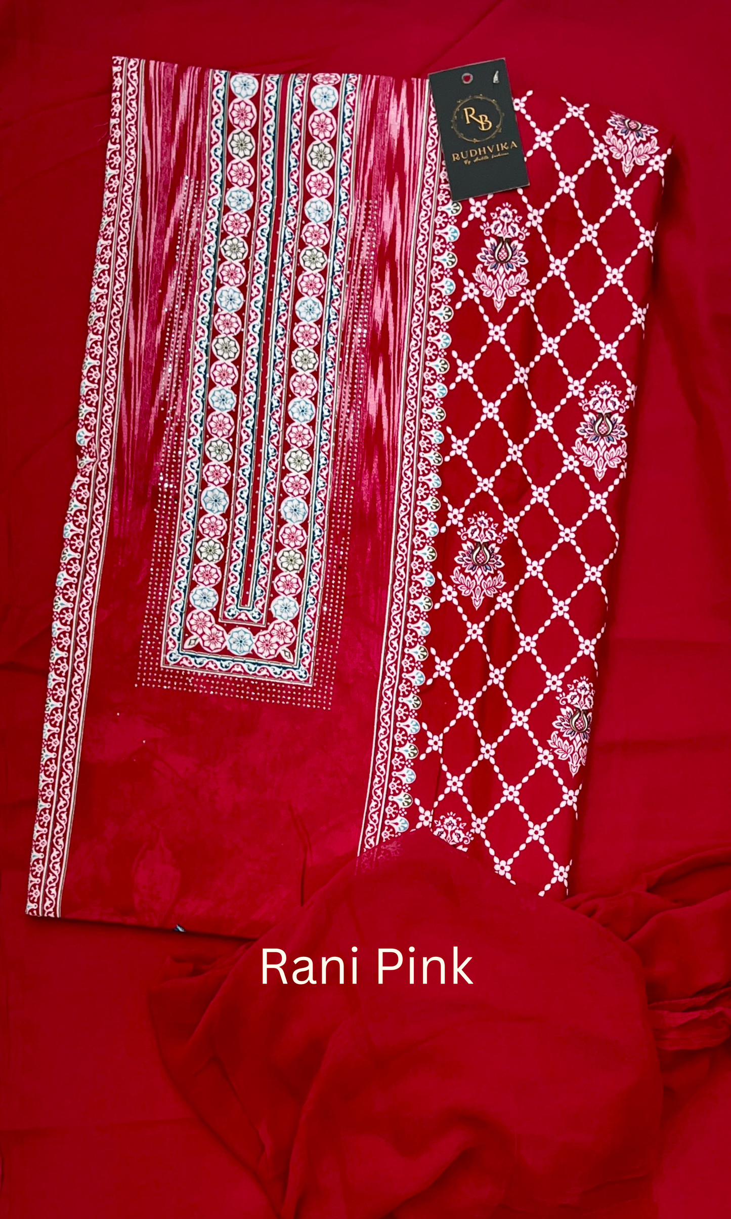 Daily Wear Rayon Unstitched Suit Set with Dupatta – Soft & Comfortable