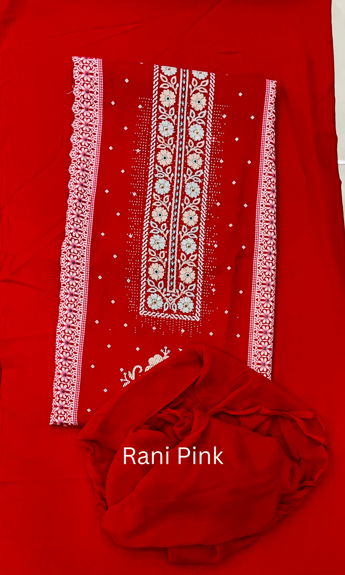 Daily Wear Rayon Unstitched Suit Set with Dupatta – Soft & Comfortable