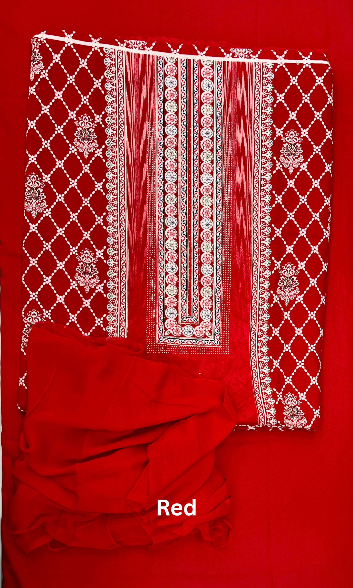 Daily Wear Rayon Unstitched Suit Set with Dupatta – Soft & Comfortable